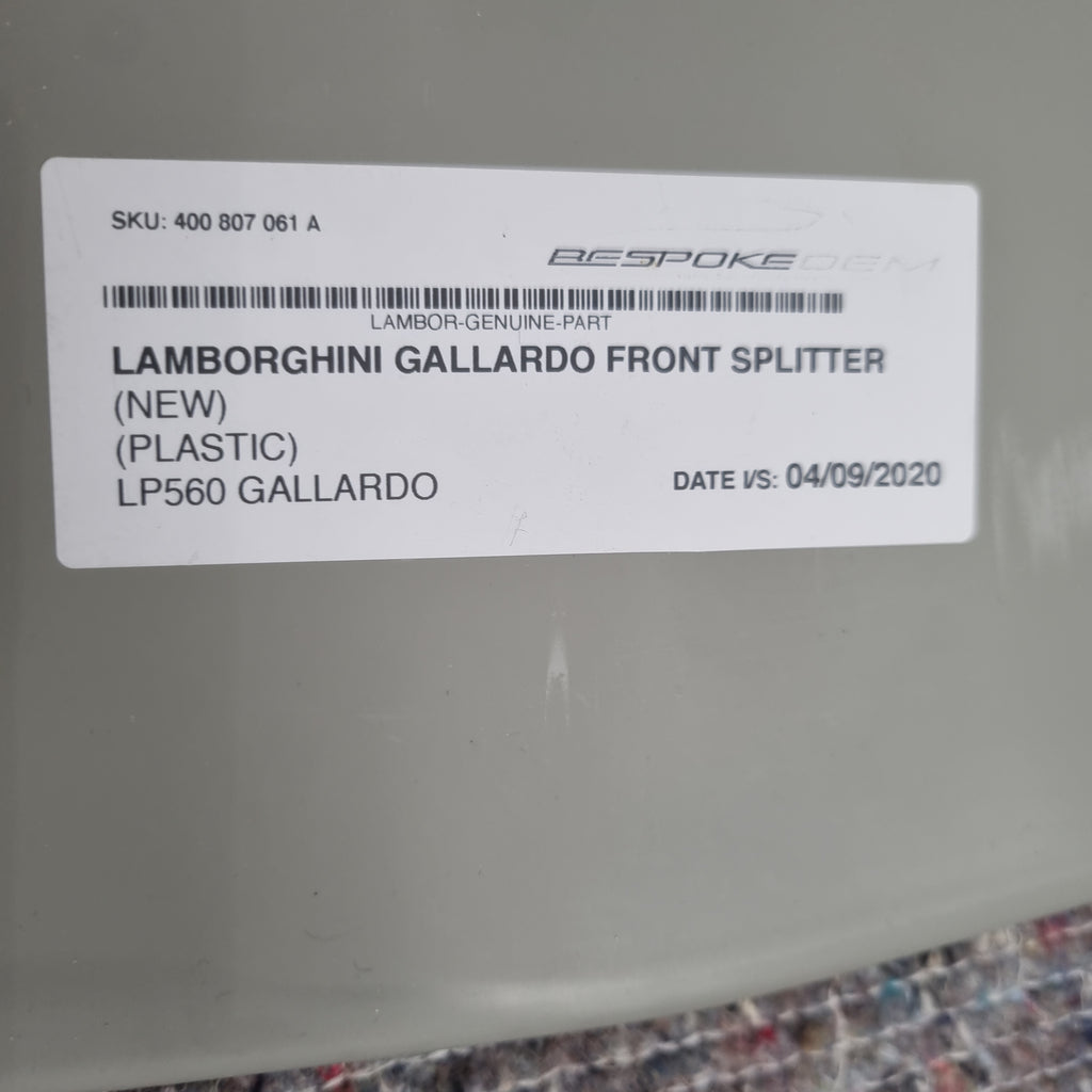 Lamborghini LP560 front lower spoiler (Body Color) 400807061A