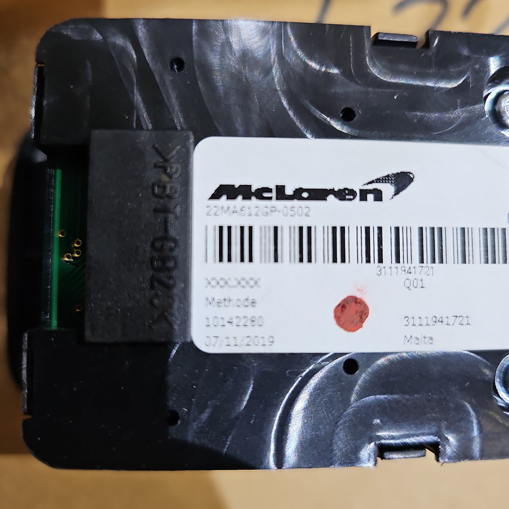 MCLAREN GT DOOR SWITCH PACK - DRIVER SIDE 22MA612GP