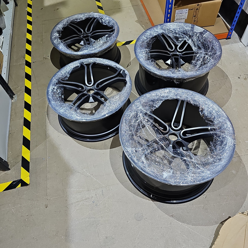 MCLAREN LIGHT WEIGHT 650S MP4 WHEELS SET - GREY