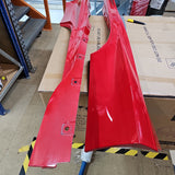 FERRARI F8 AERO SIDE SKIRTS SET (PAIR) - ROSSO CORSA