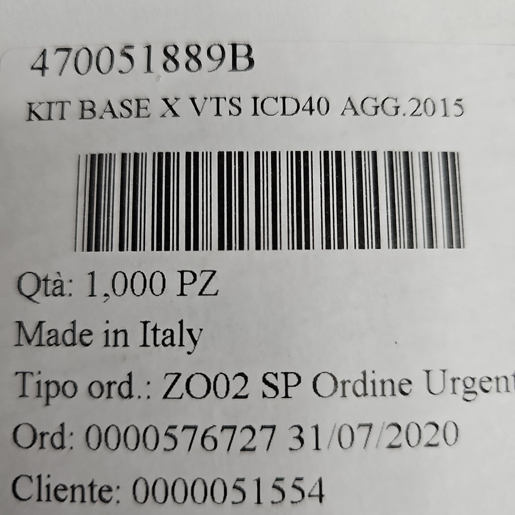 Lamborghini BASE KIT ICD40 VTS 2015 UPDATE 470051889B