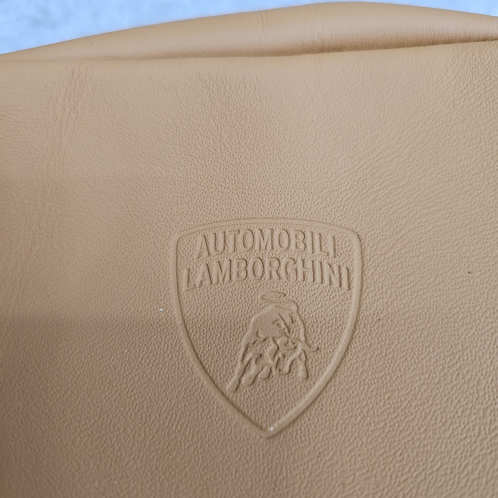 LAMBORGHINI SMALL POUCH BAG - TAN 162113LLH0000