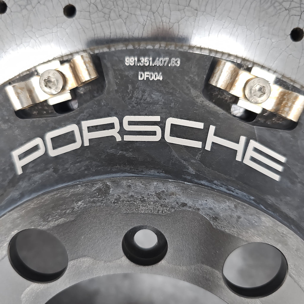 PORSCHE 991 911 GT3 FRONT LEFT PCCB CERAMIC BRAKE DISC 99135140783