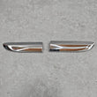Load image into Gallery viewer, BENTLEY CONTINENTAL CHROME LH/RH FENDER TRIMS 3W8853517G/518G