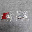 Load image into Gallery viewer, AUDI R8 NEW GENUINE ORIGINAL CHROME BADGE EMBLEM R8 420853741A 2ZZ