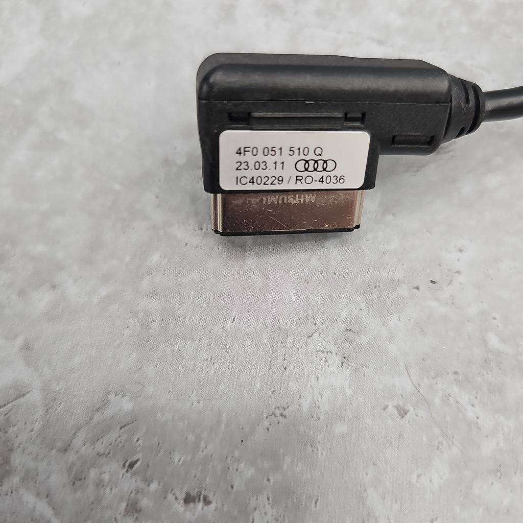 Audi music interface MMI to USB connector cable 4F0051510Q