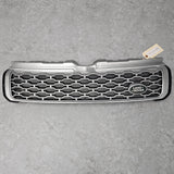 RANGE ROVER EVOQUE 2012-2018 FRONT BUMPER GRILLE IN DYNAMIC SILVER WITH BADGE GJ328200D