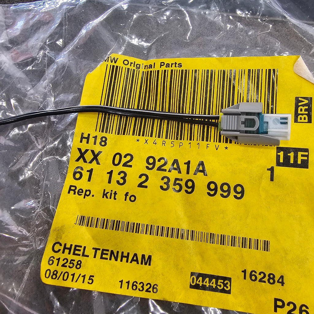 BMW Female 2-Pin Repair Kit MQS Crimp + Cable 61132359999