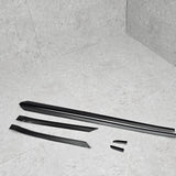 BENTLEY CONTINENTAL DOOR TRIM 6 PIECES BLACK 3W8 853 535