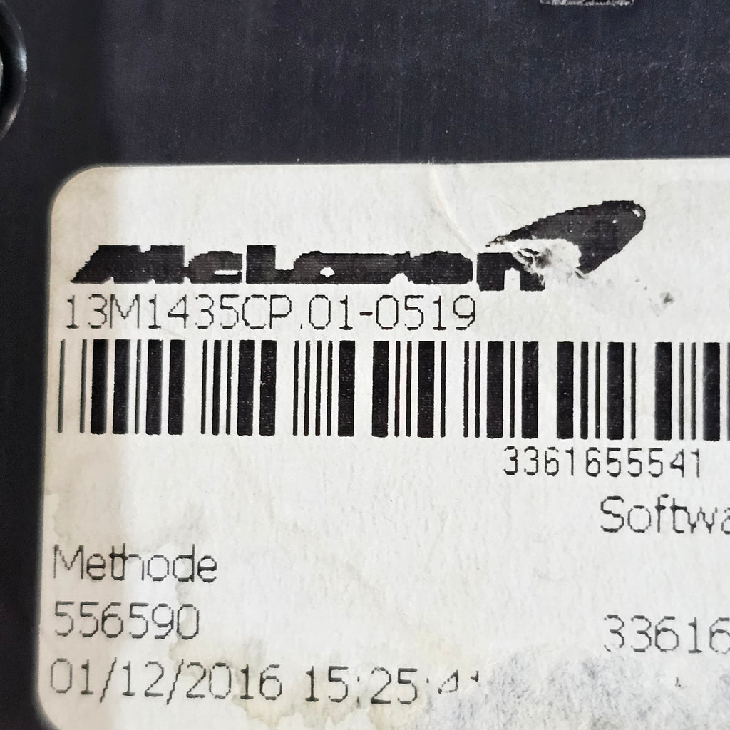 McLaren 540C 2017 Center Console Transmission Switch Unit 13M1435CP.01-0519