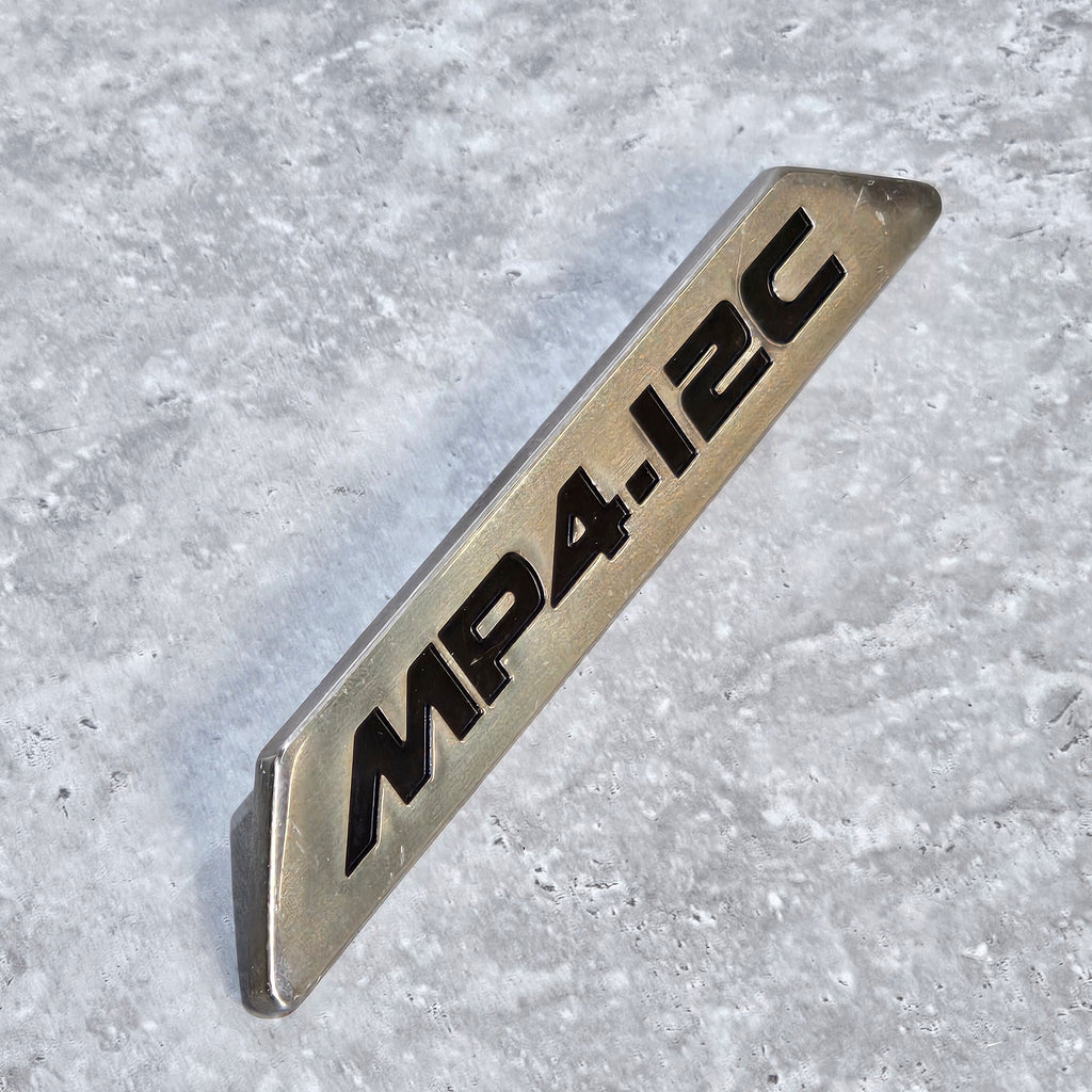 Mclaren MP4-12C Floor Matt Badge