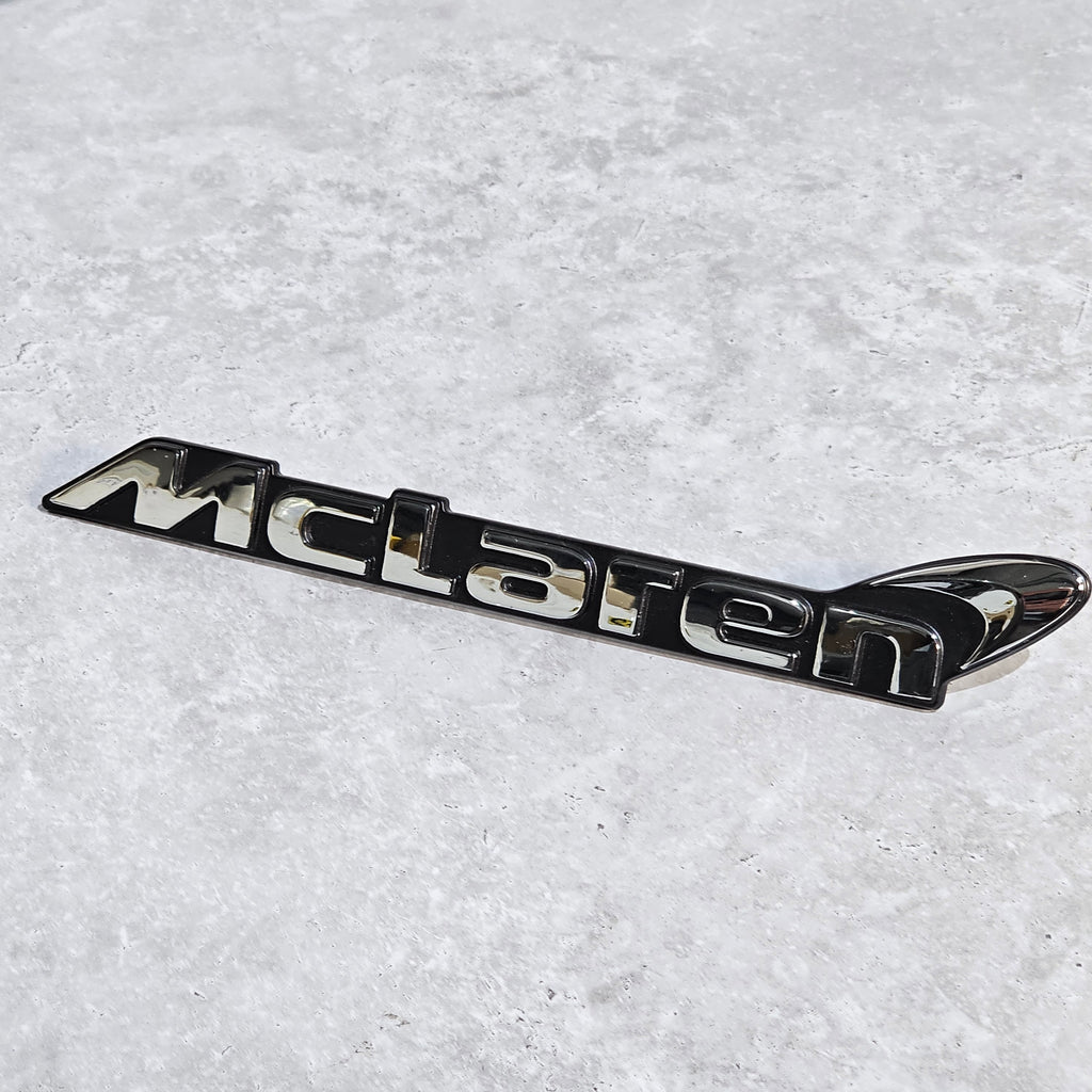 MCLAREN 765LT REAR BUMPER BADGE