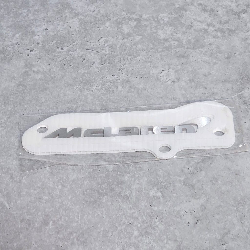 MCLAREN MSO CNC METAL REAR BADGE - ELVA