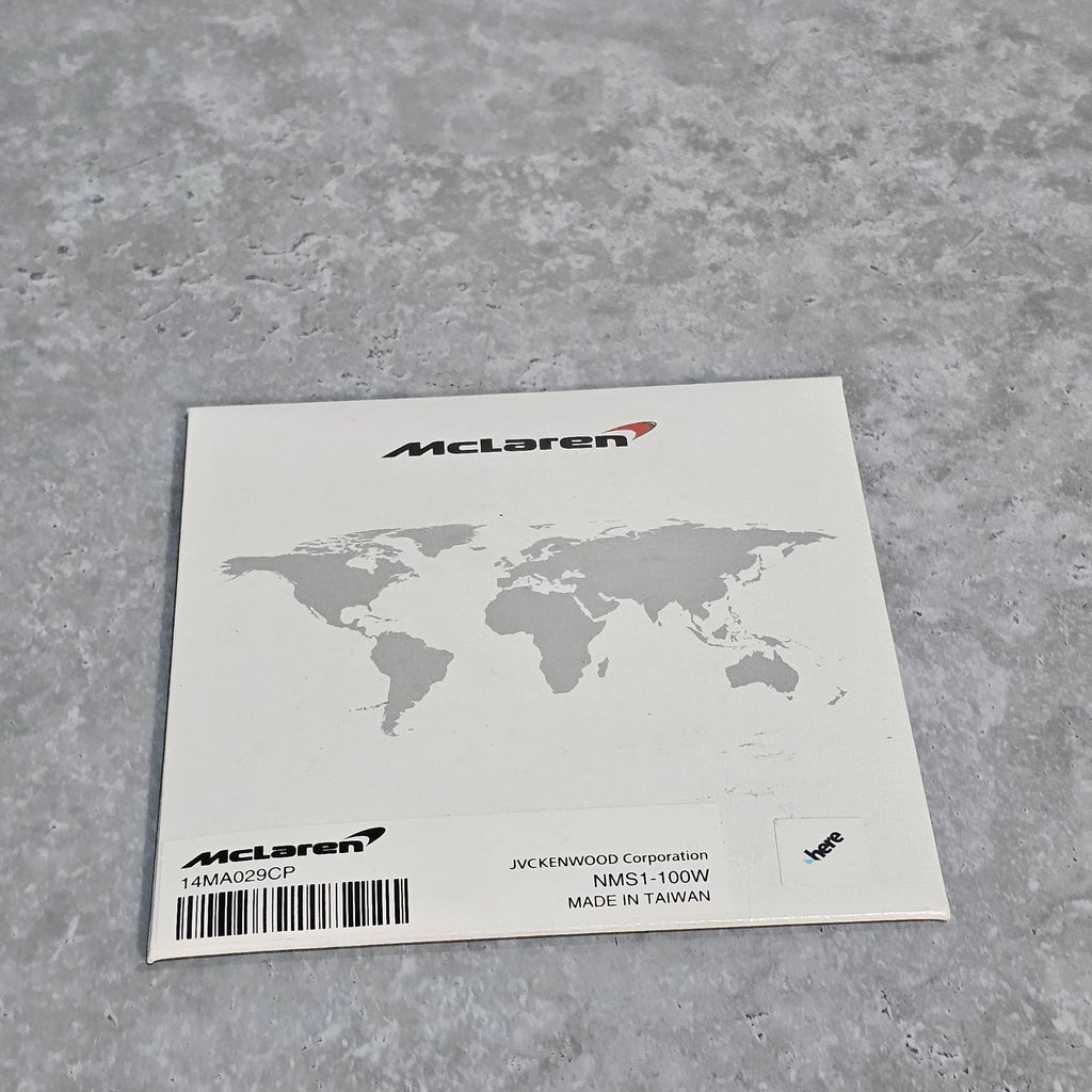 MCLAREN 720S WORLD MAP DISC 14MA029CP