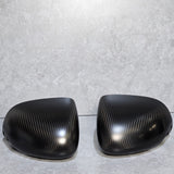 MCLAREN MP4- 650S- 675LT- 720S-570 MATTE CARBON MIRROR CAPS COVERS 14A3465CP / 14A3466CP