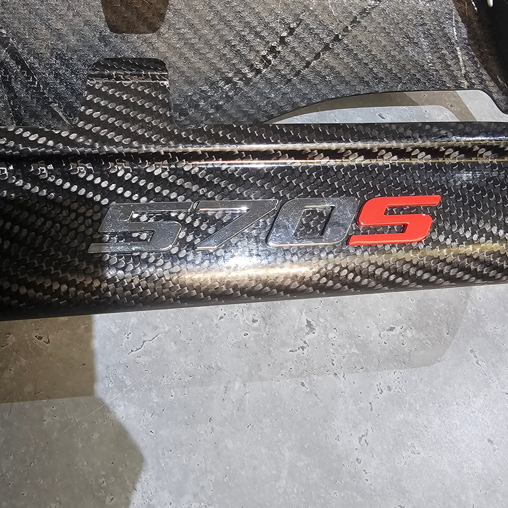 McLaren 570S 570 GT Carbon Fibre Side Skirt door LEFT/ RIGHT FRONT SET 13A6113CP