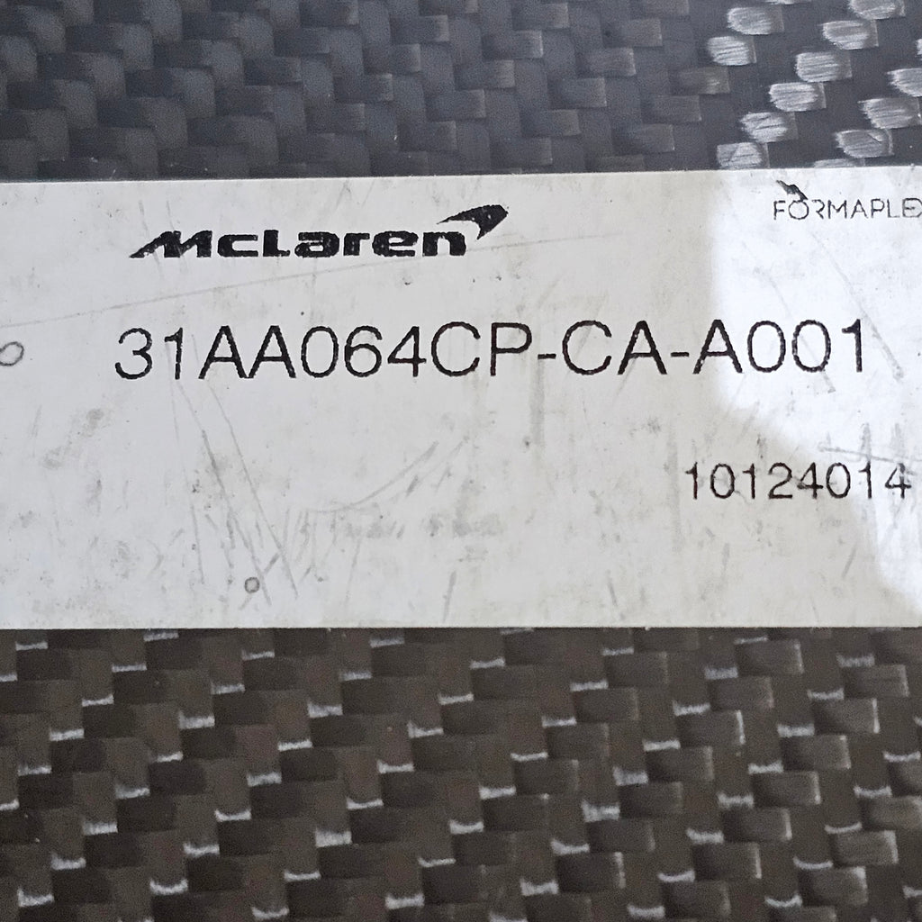 MCLAREN CARBON SPOILER END PLATE 31AA064CP