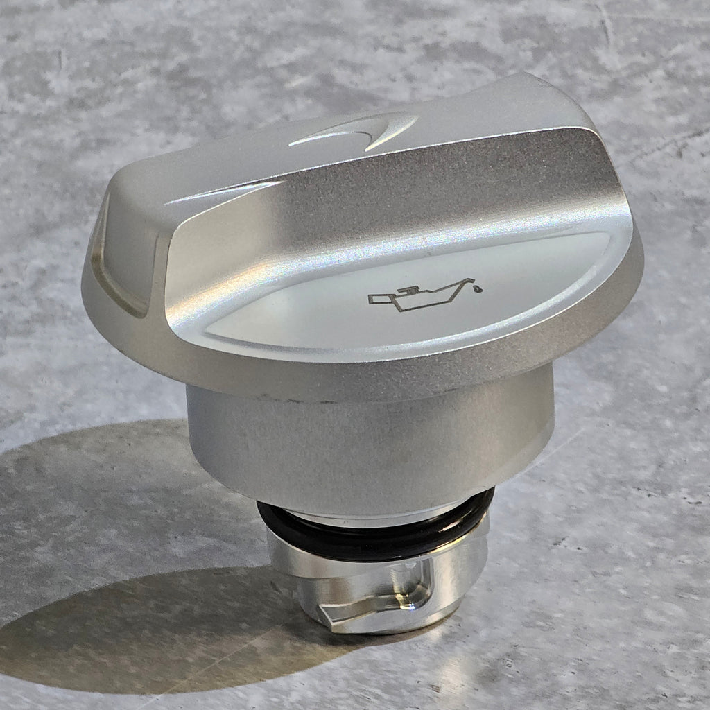 MCLAREN OIL CAP COVER - MSO METAL FINISH