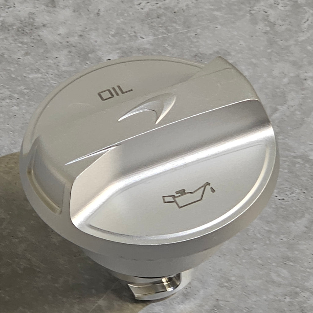 MCLAREN OIL CAP COVER - MSO METAL FINISH