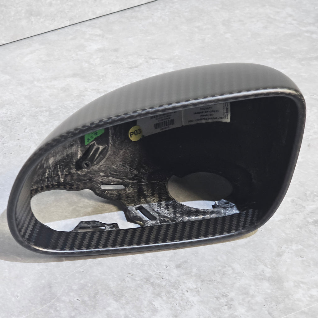 MCLAREN 720S CARBON FIBRE MIRROR CAP LEFT HAND COVER 14AB091CP