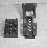 MCLAREN 650S MP4 SPYDER GEAR CONTROL MODULE WITH CARBON COVER TRIM 11M1246SP