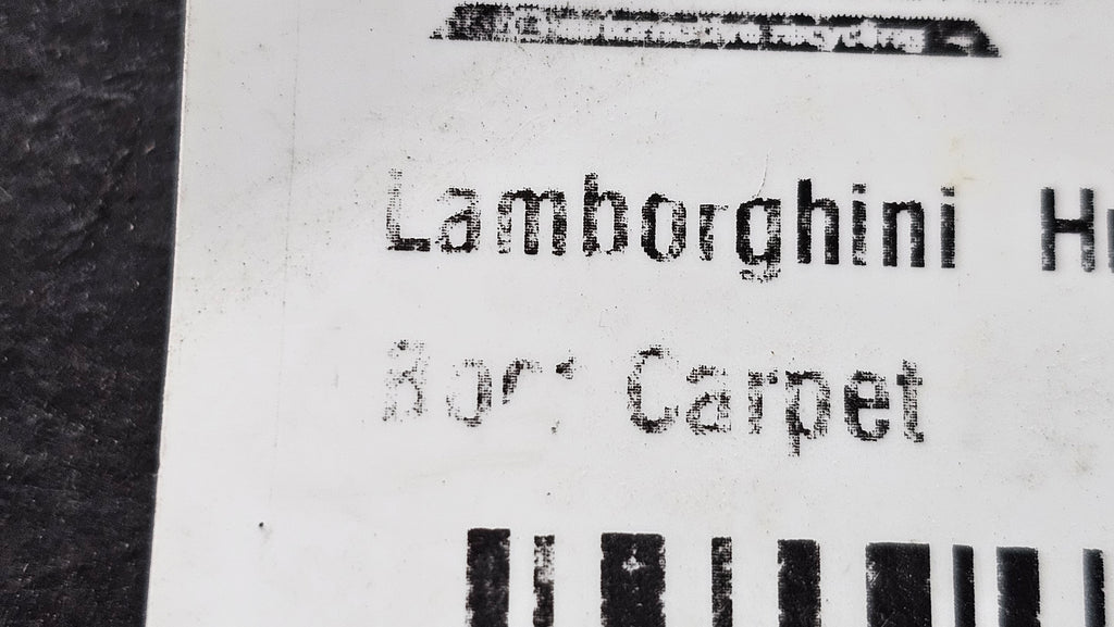 LAMBORGHINI HURACAN FRONT BOOT CARPET