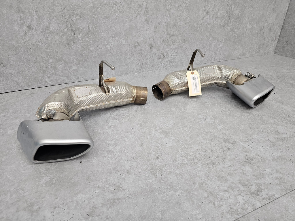 MCLAREN 570S EXHAUST TIPS PIPES 13H0258CP 13H0260CP (PAIR)