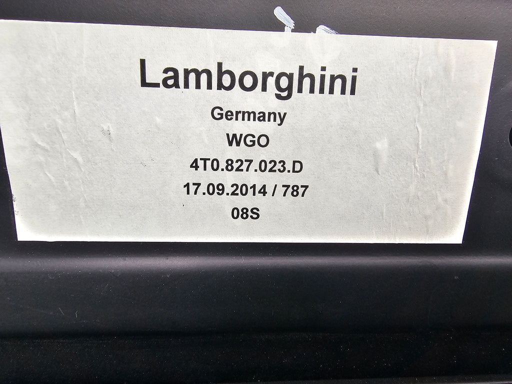 LAMBORGHINI HURACAN REAR ENGINE COVER (STD) 4T0827023D