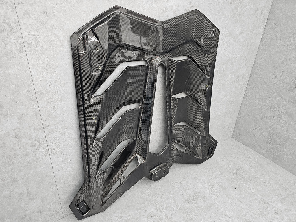 LAMBORGHINI AVENTADOR SVJ CARBON REAR ENGINE COVER (COUPE) 476827014B