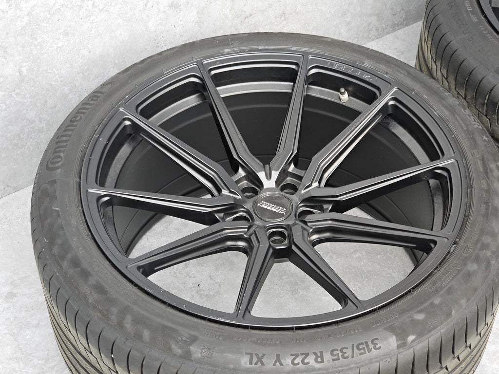 BMW X7 VOSSEN HF-3 22" WHEELS WITH CONTINENTAL PREMIUM CONTACT 6 SSR TYRES