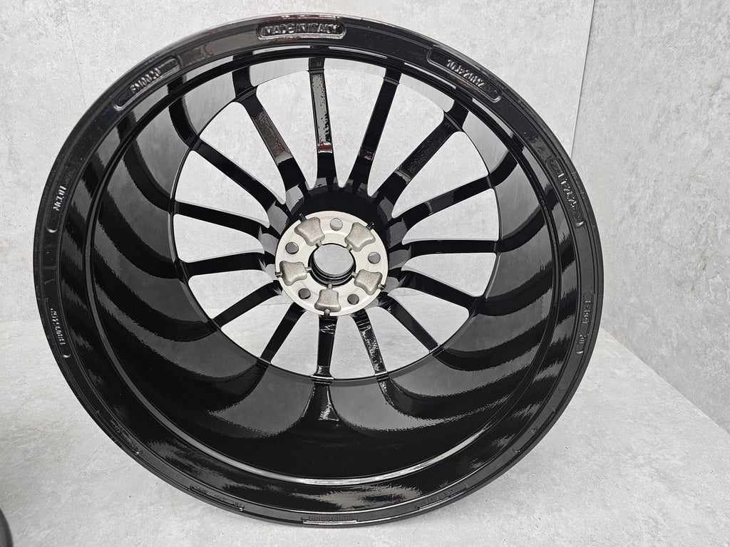 MCLAREN GT STD 15 SPOKE 19''-20'' BLACK ALLOY WHEELS