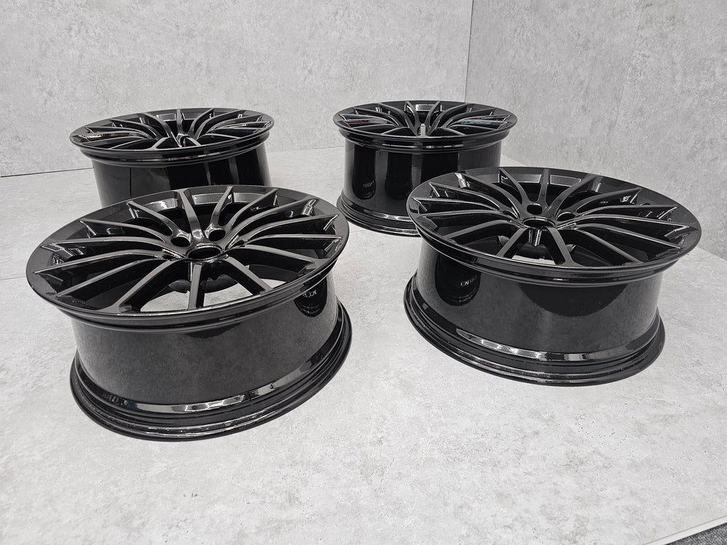 MCLAREN GT STD 15 SPOKE 19''-20'' BLACK ALLOY WHEELS