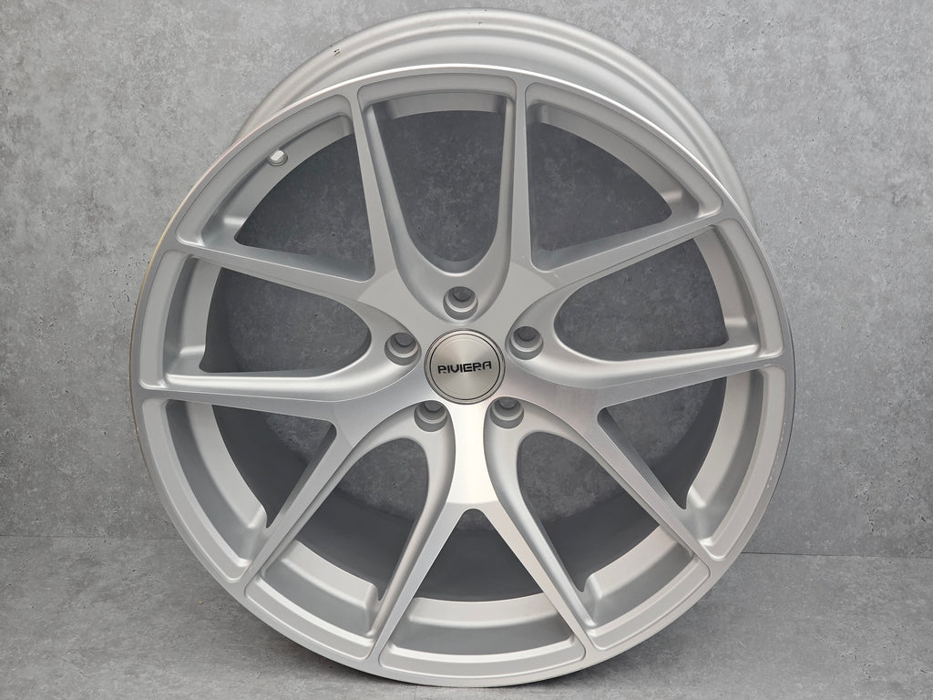 RIVIERA RV126 20" SILVER DIAMOND CUT ALLOY WHEEL  20x10J