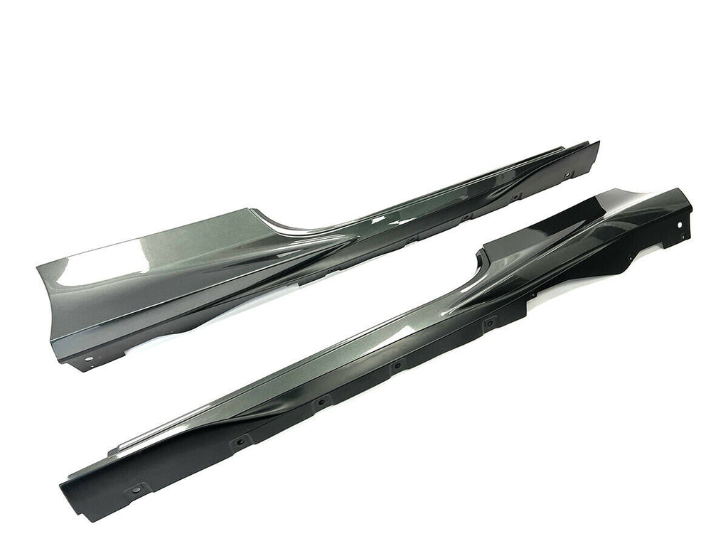 FERRARI F8 AERO SIDE SKIRTS SET (PAIR) - GRIGIO CANNA 985861772/ 985861771