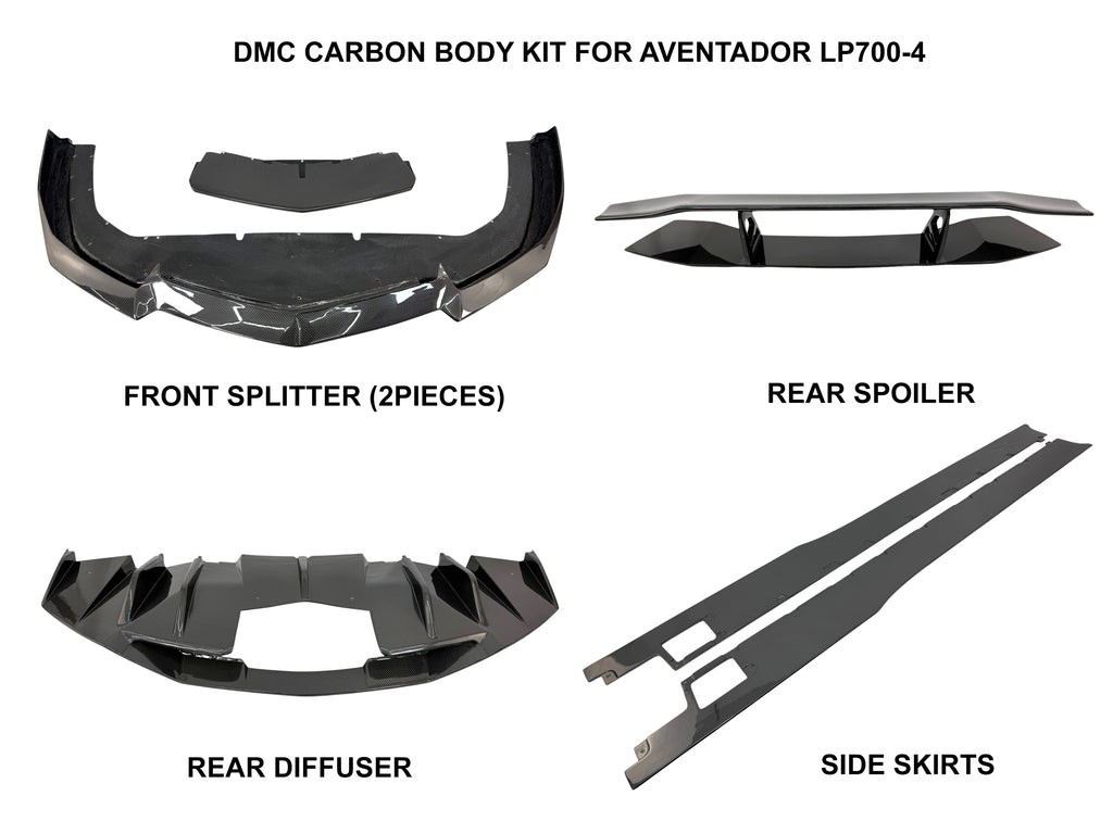 DMC "MOLTO VELOCE" AVENTADOR VISIBLE CARBON BODY KIT