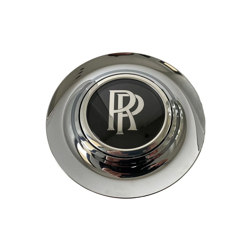 ROLLS ROYCE CENTRE CAP WITH CHROME OUTER RING COMPLETE 36136874325