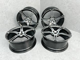 MCLAREN 650S MACHINES/ GREY ALLOY WHEELS SET 11A345CP