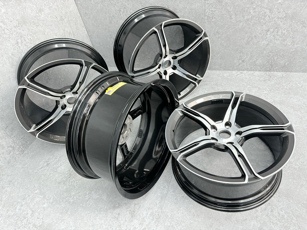 MCLAREN 650S MACHINES/ GREY ALLOY WHEELS SET 11A345CP