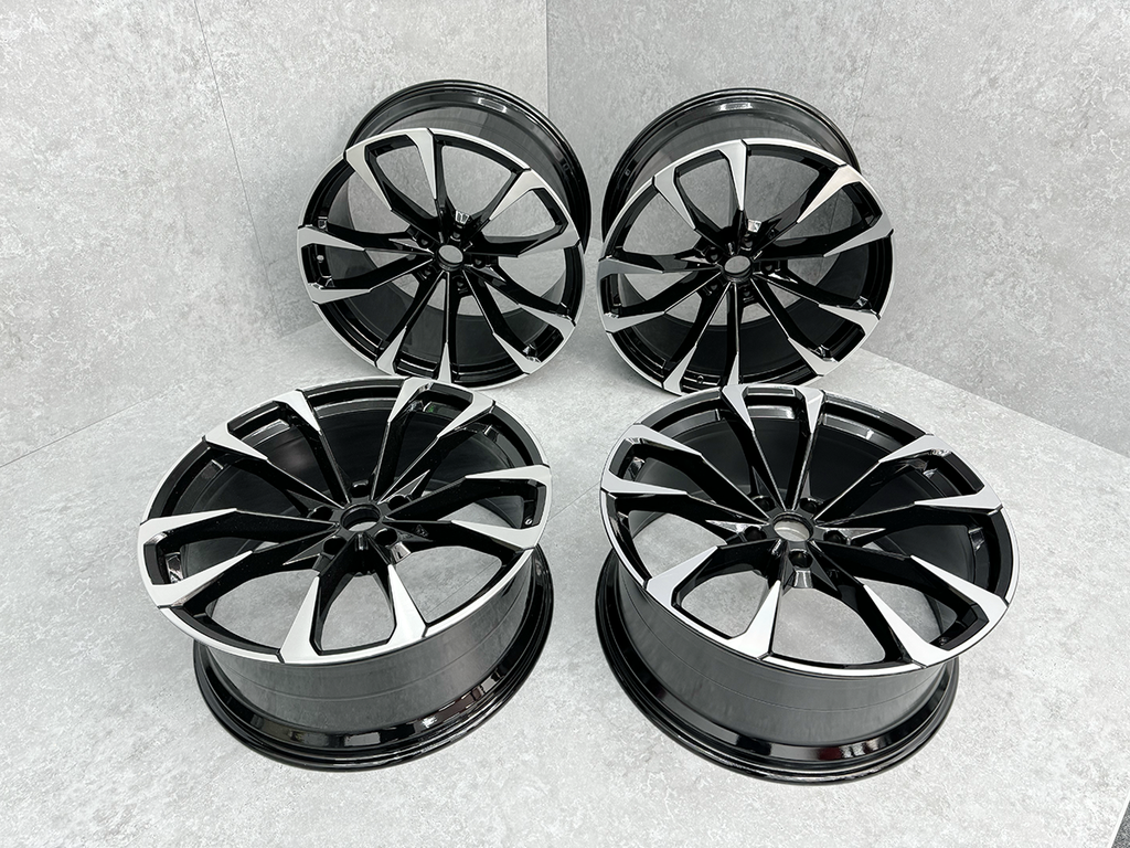 LAMBORGHINI URUS 23" TAIGETE MACHINE/BLACK  ALLOY WHEELS SET 4ML601025