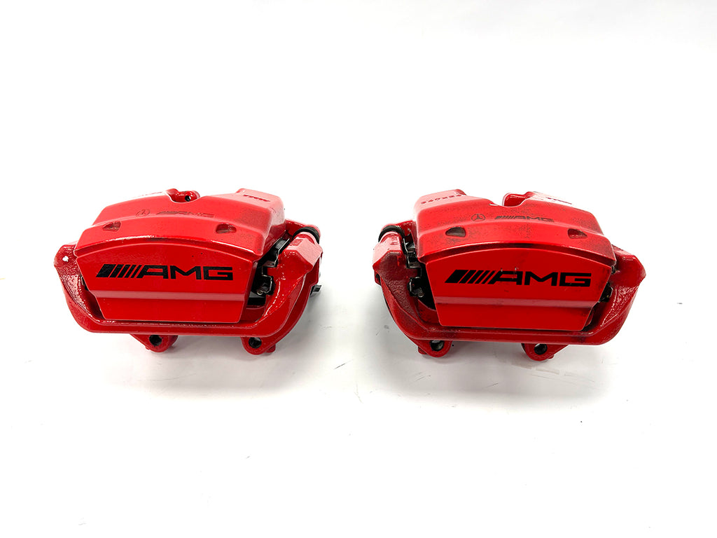 MERCEDES C63 E63 AMG REAR BRAKE CALIPERS - PAIR A1904230300 A1904230400