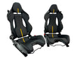 Load image into Gallery viewer, FERRARI SF90 CARBON RACE SEATS BLACK/ YELLOW EAP1373891