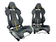 Load image into Gallery viewer, FERRARI 296/ SF90 CARBON RACING SEATS BLACK/ YELLOW 916576/ 917091