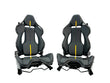 Load image into Gallery viewer, FERRARI 296/ SF90 CARBON RACING SEATS BLACK/ YELLOW 916576/ 917091