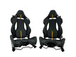 Load image into Gallery viewer, FERRARI SF90 CARBON RACE SEATS BLACK/ YELLOW EAP1373891