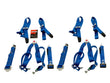 Load image into Gallery viewer, MCLAREN MSO RACING HARNESS 4 POINT SEAT BELT SET - BLUE 14NA471MP
