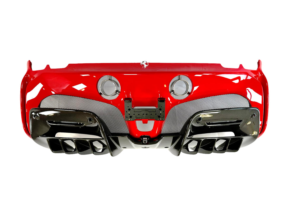 FERRARI SF90 STRADALE REAR CARBON BUMPER WITH CARBON DIFFUSER  985939418A