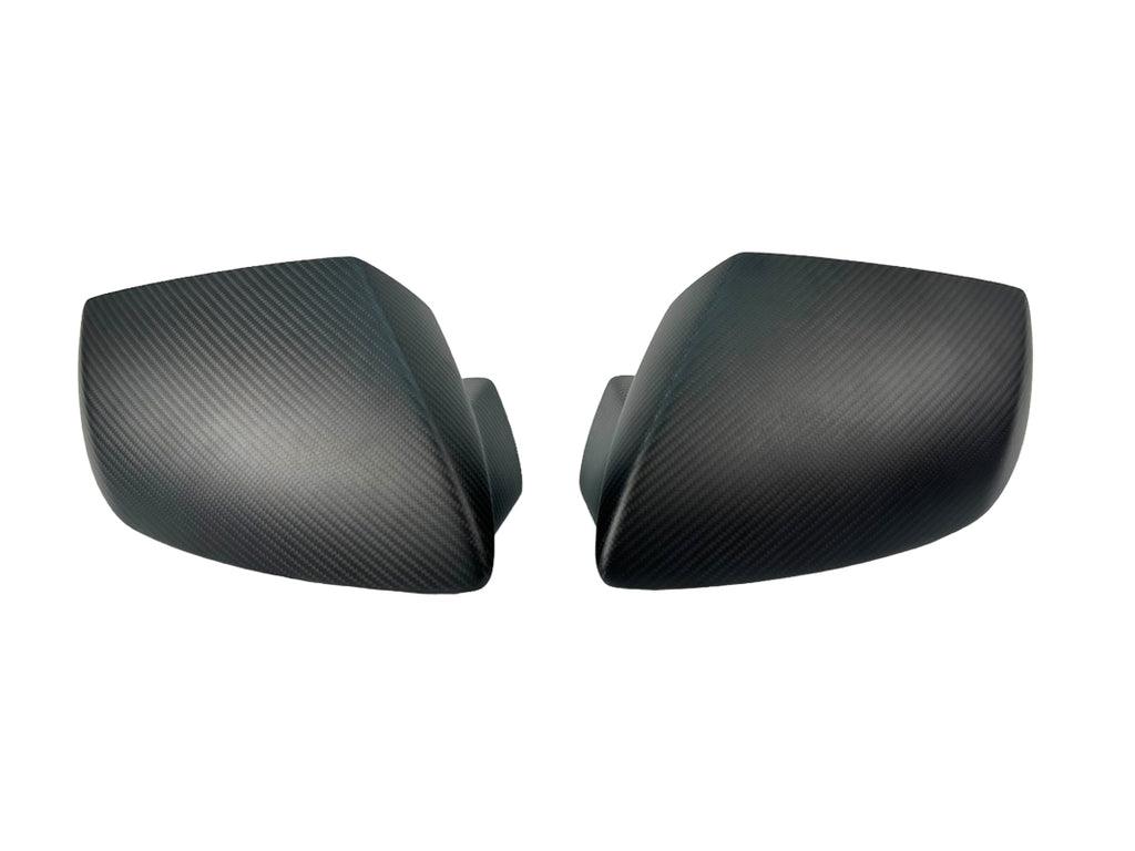 LAMBORGHINI HURACAN STO MATTE CARBON FIBRE WING MIRROR CAPS SET 4T0898820