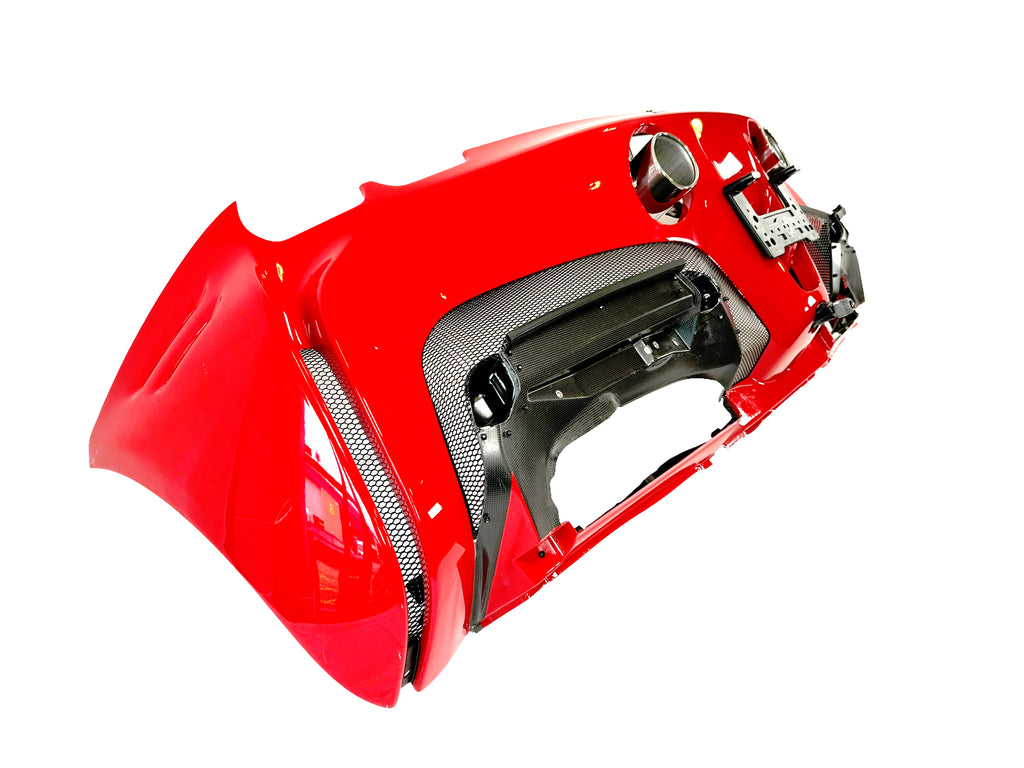 FERRARI SF90 STRADALE REAR BUMPER WITH GRILLS AND EXHAUST TIPS 985939418