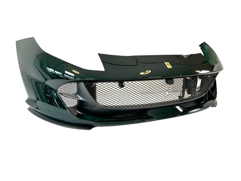 FERRARI 812 SUPERFAST/ GTS FRONT COMPLETE BUMPER - VERDE SCURO 985753436