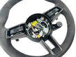 Load image into Gallery viewer, PORSCHE 992 TURBO S RACE TEK/ ALCANTARA STEERING WHEEL WITH GLOSS CARBON